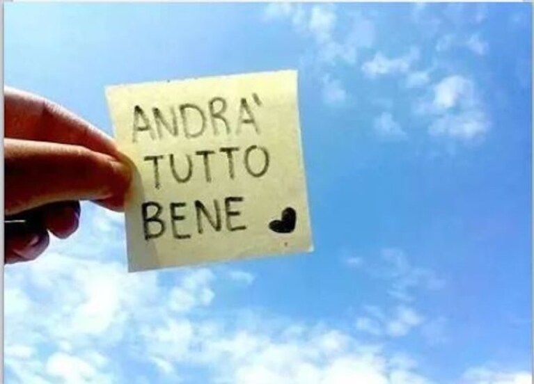 buongiorno andrà tutto bene immagini