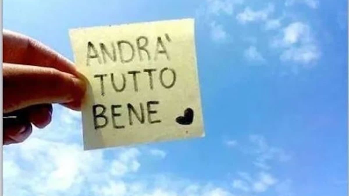 buongiorno andrà tutto bene immagini
