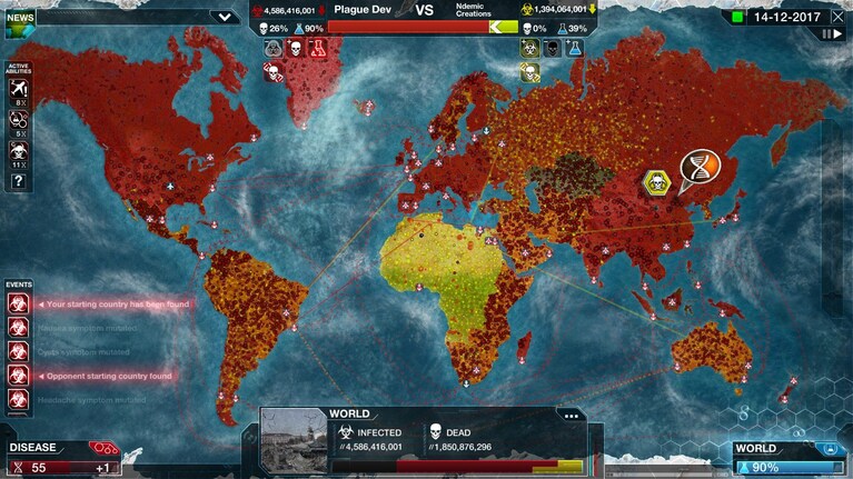 plague inc gioco iphone android coronavirus 1