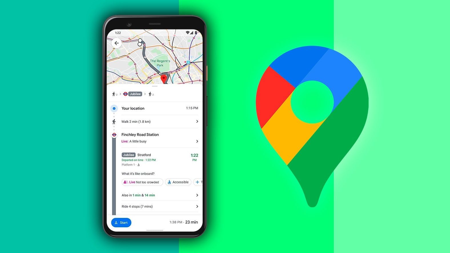 Google Maps ti dice quanto sono affollati i mezzi in tempo reale