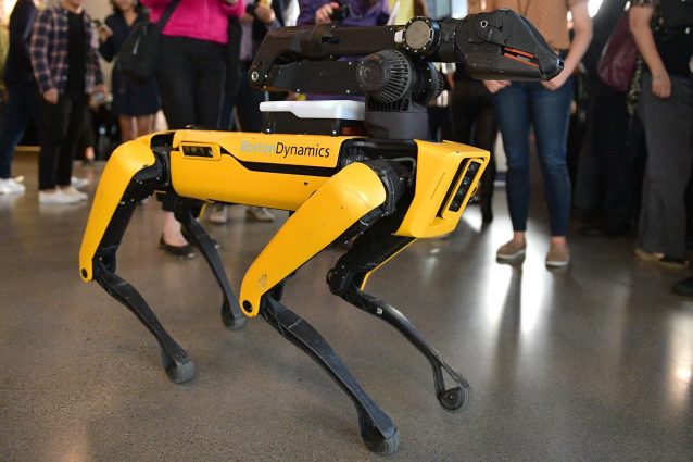 Il cane robot Spot di Boston Dynamics (Credits: Getty Images)