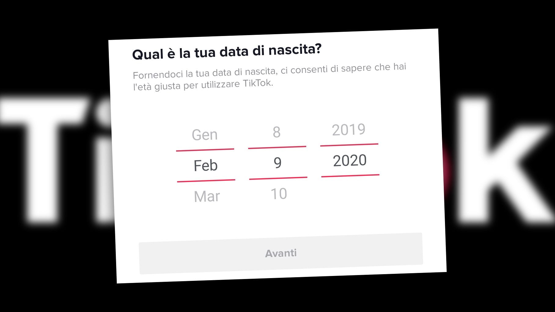 Perché oggi TikTok ti ha chiesto l'età e cosa cambia per gli utenti