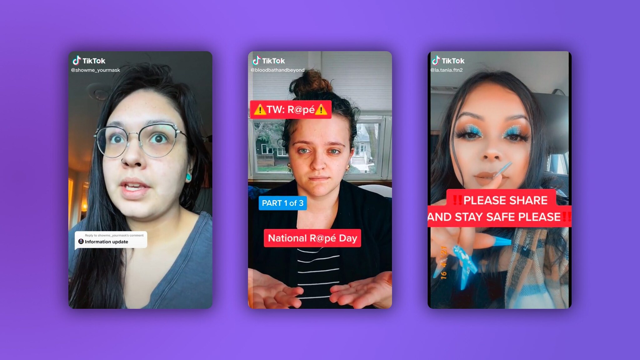 La giornata nazionale dello stupro si diffonde virale su TikTok, ma è una bufala