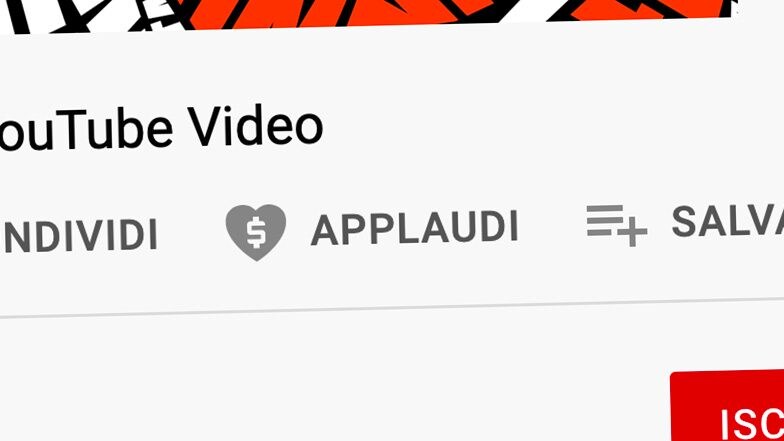 Come funzionano gli Applausi su YouTube che stanno arrivando in Italia