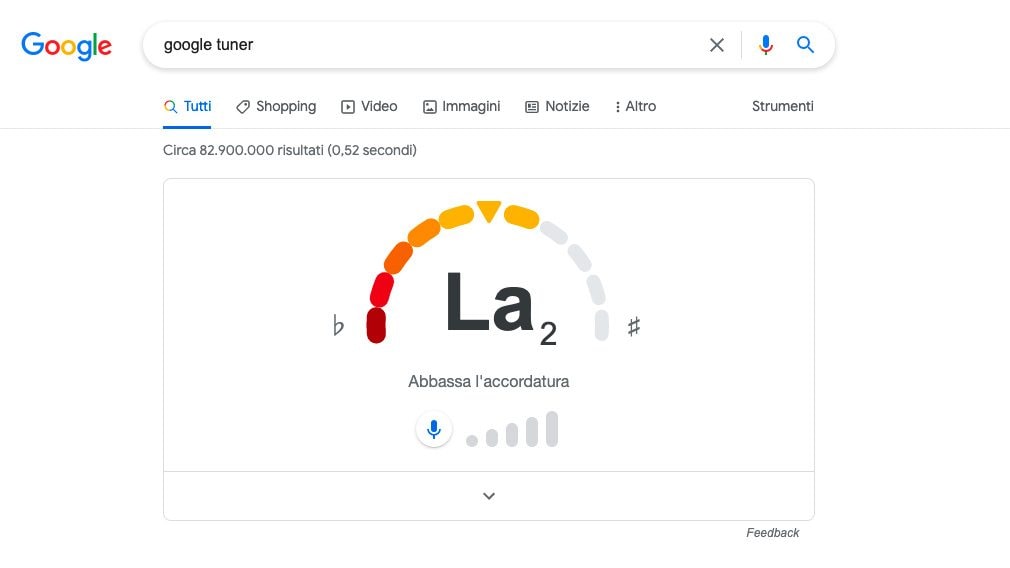 Ora puoi accordare la tua chitarra su Google: ecco come