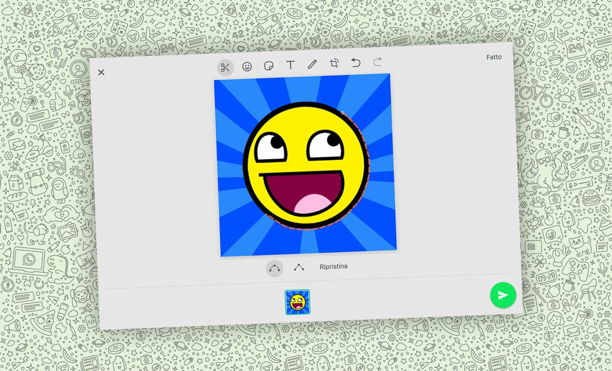 La novità di WhatsApp per creare nuovi adesivi direttamente dalle conversazioni