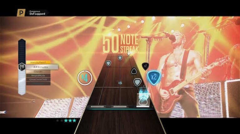 def leppard guitar hero live