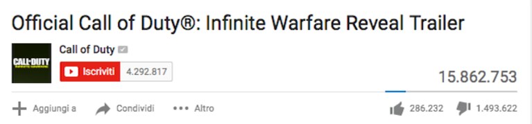 call of duty infinite warfare disprezzato
