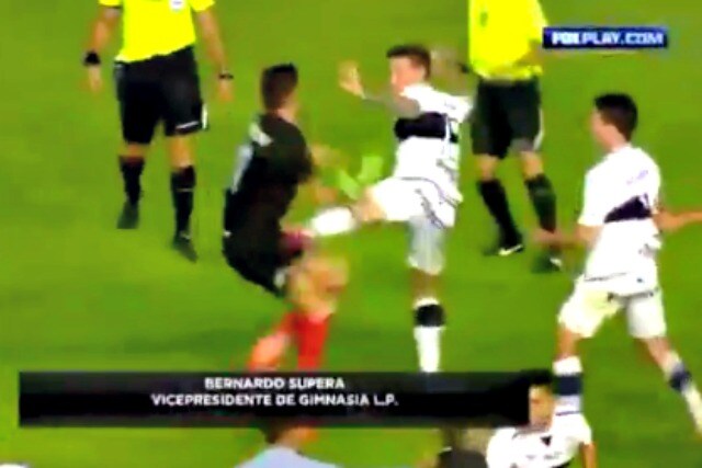 Andujar coinvolto nella rissa tra Estudiantes e Gimnasia
