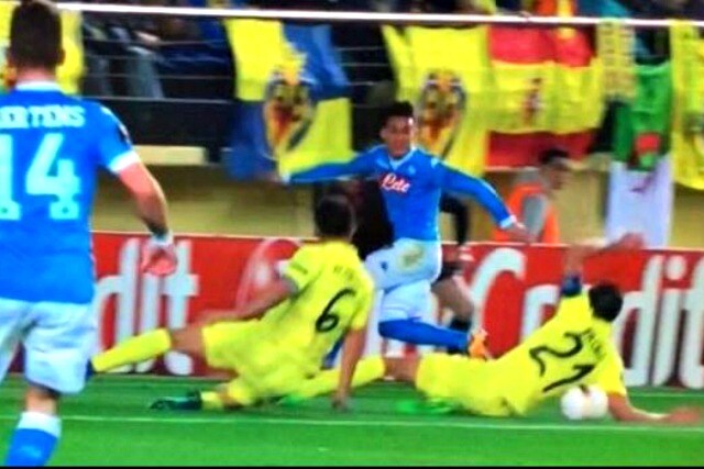 L’episodio del rigore non concesso al Napoli