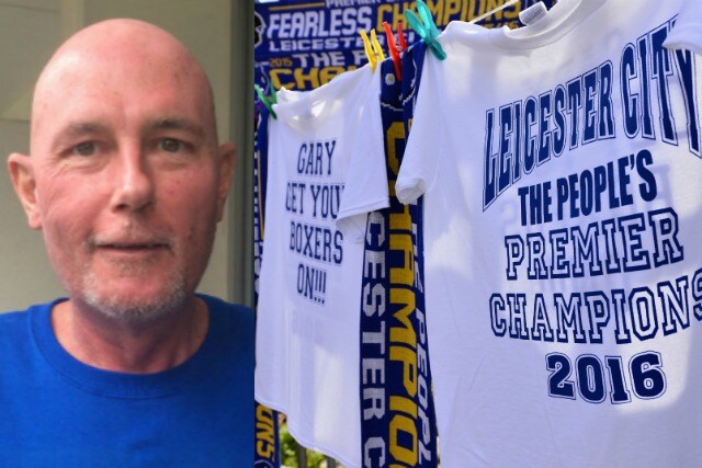 Tony Skeffington, tifoso del Leicester. Malato terminale, è morto vedendo l’ultima partita delle Foxes.