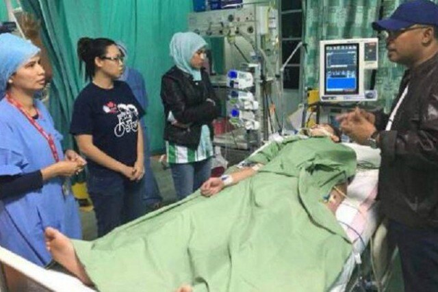 Petrovski ricoverato in ospedale (fonte twitter @Fou4thOfficial)