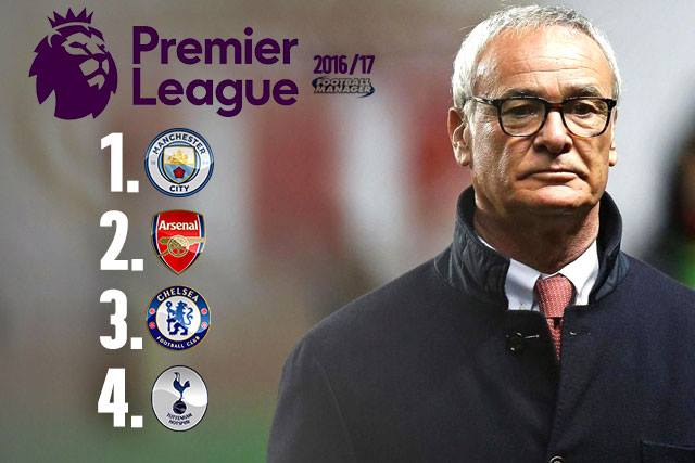 La simulazione della prossima Premier da parte di Football Manager