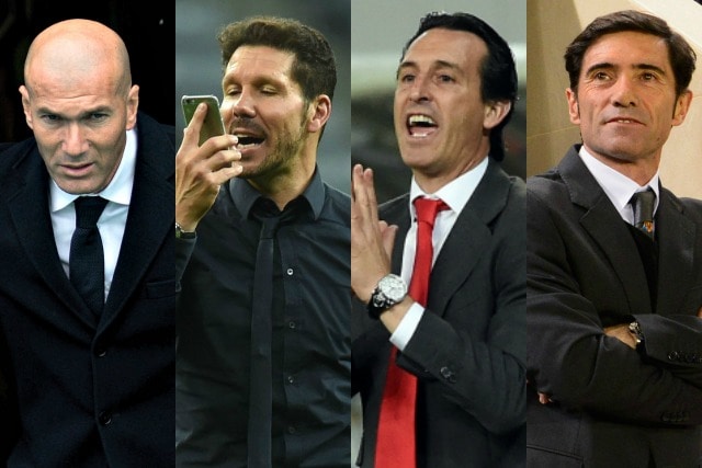 Zidane, Simeone, Emery, Toral: i tecnici delle 4 spagnole protagoniste tra Champions ed Europa League