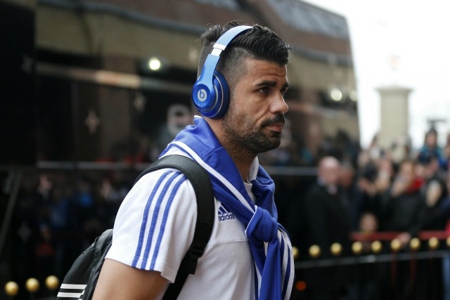 Diego Costa, l’attaccante del Chelsea è infortunato