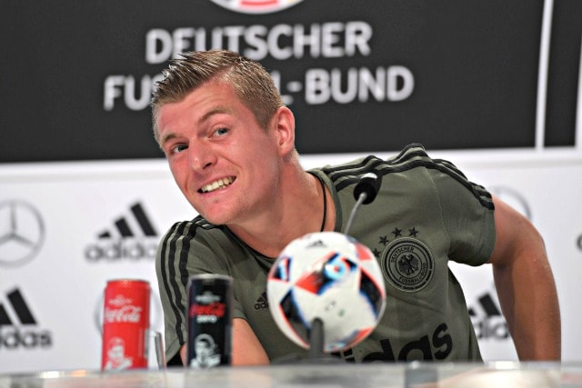 Toni Kroos. centrocampista del Real e della Germania