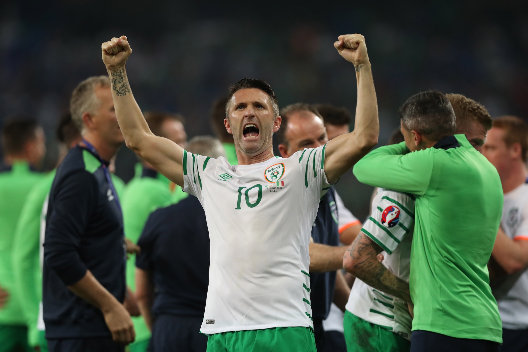 Robbie Keane a Euro 2016.