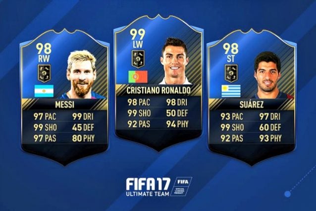 Cristiano Ronaldo Fifa 17 Card