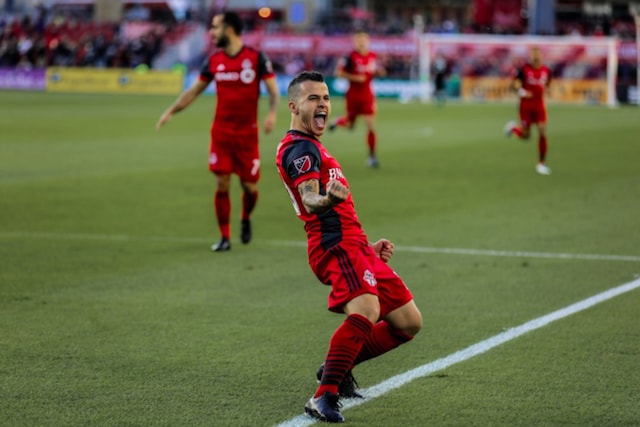 Giovinco premiato come man of the match (foto Twitter @torontofc)