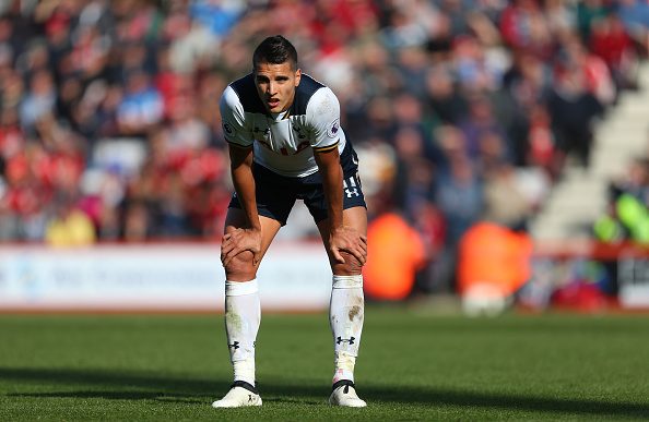 Lamela con la maglia del Tottenham