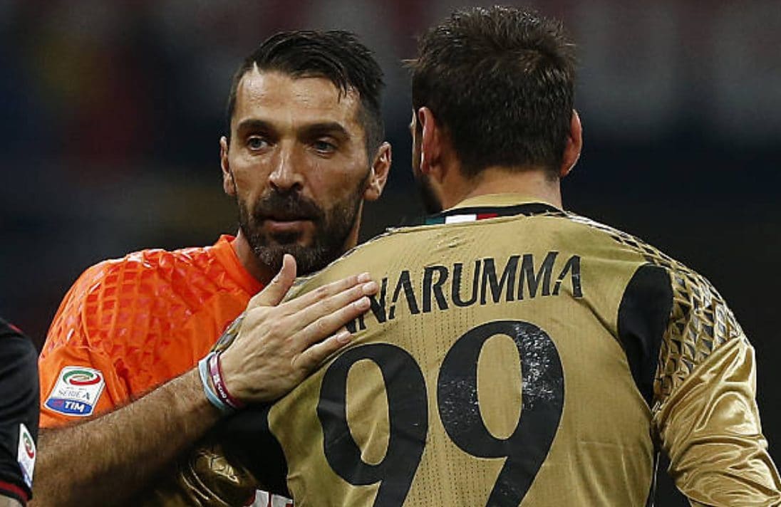 Come in Nazionale Buffon e Donnarumma in lotta per il posto da titolare.