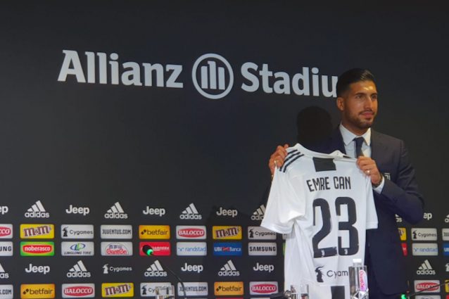 La presentazione di Emre Can @Twitter Juventus