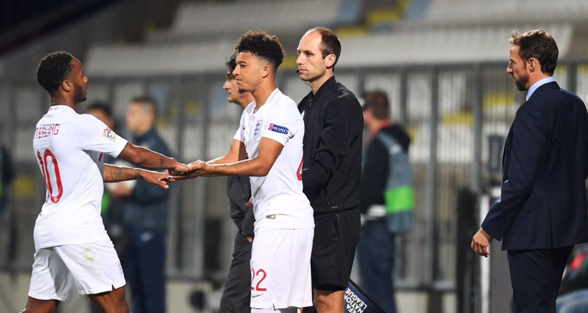 L’esordio in nazionale di Jadon Sancho, giocatore classe 2000.