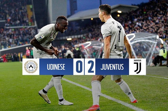 La Juventus vince anche a Udine: in Europa nessuno come i bianconeri