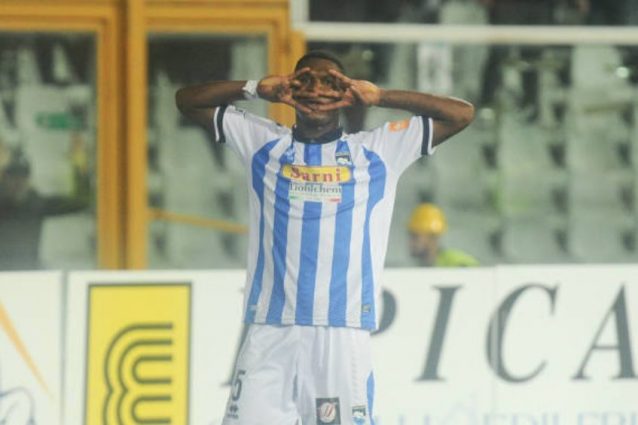 Andrew Gravillon gioca nel Pescara
