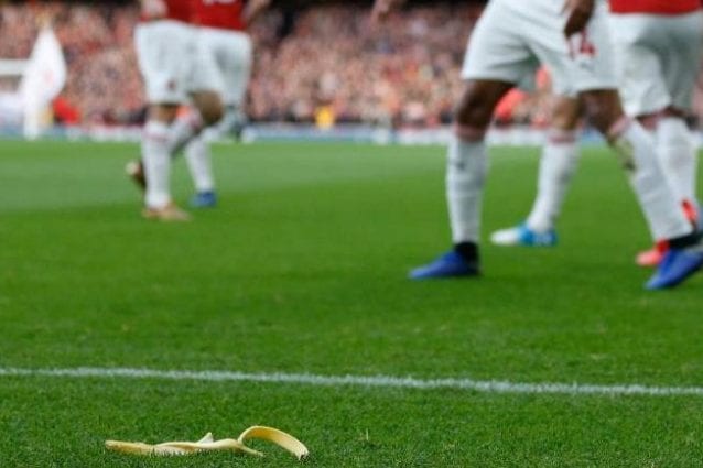 Bandito per sempre dalle gare interne degli Spurs: aveva lanciato una banana a Aubameyang