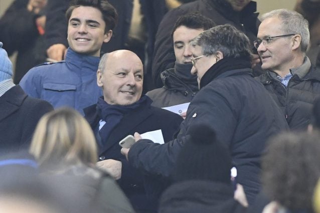 Inter, Marotta: “Gare a porte chiuse? Penalizzato chi non c’entra, ma non faremo ricorso”