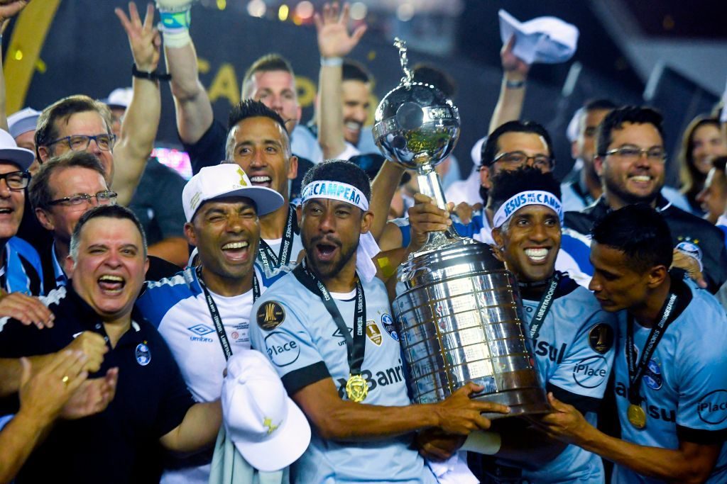 La festa del Gremio, l’ultima squadra brasiliana a vincere la Libertadores