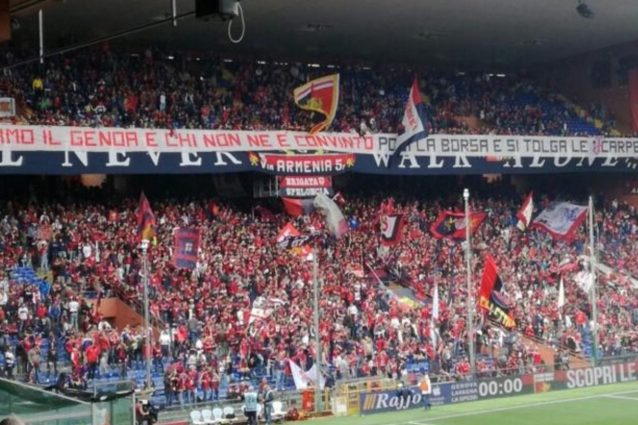 Genoa-Milan alle 15: i tifosi rossoblu minacciano lo sciopero. Il Comune vuole la gara di sera