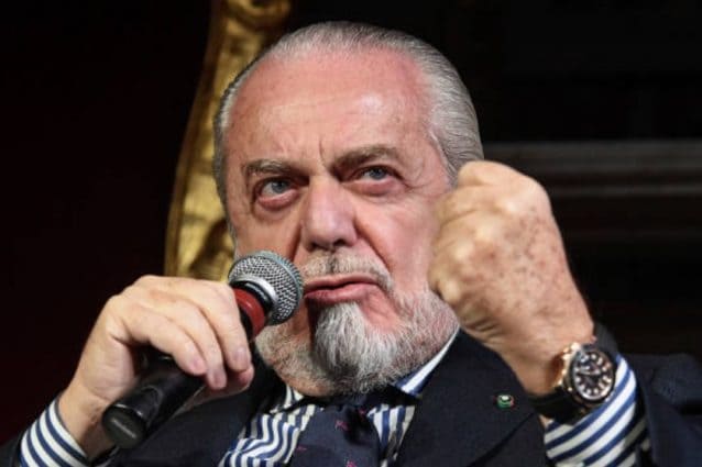 De Laurentiis: “L’obiettivo del Napoli è l’Europa League”