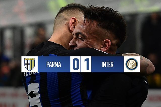 Lautaro salva Spalletti: incornata da tre punti del Toro a Parma