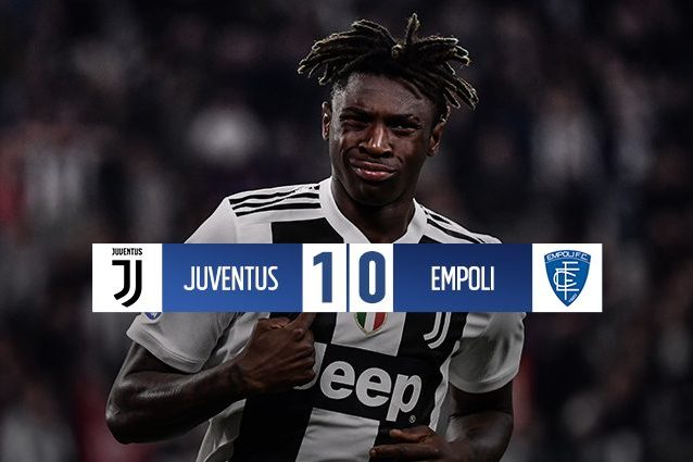 Ci pensa Kean: entra e segna, la Juve con fatica vince contro l’Empoli