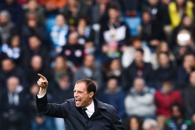 Allegri: “Niente rimpianti per la Spal. Emre Can e Matuidi ok con l’Ajax, Chiellini forse”