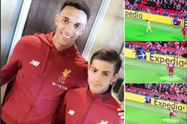 Chi è Oakley Cannonier, il raccattapalle che ha fatto l’assist ad Alexander-Arnold