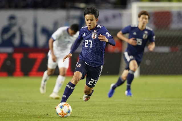 Takefusa Kubo contro El Salvador