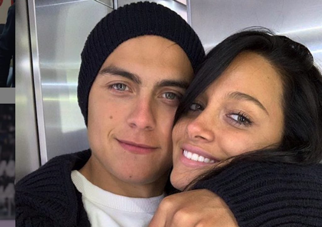 Paulo e Oriana – Foto da Twitter Dybala