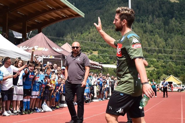 Napoli, Dries Mertens fa il mercato: “Non sarebbe male se arrivasse un altro attaccante”