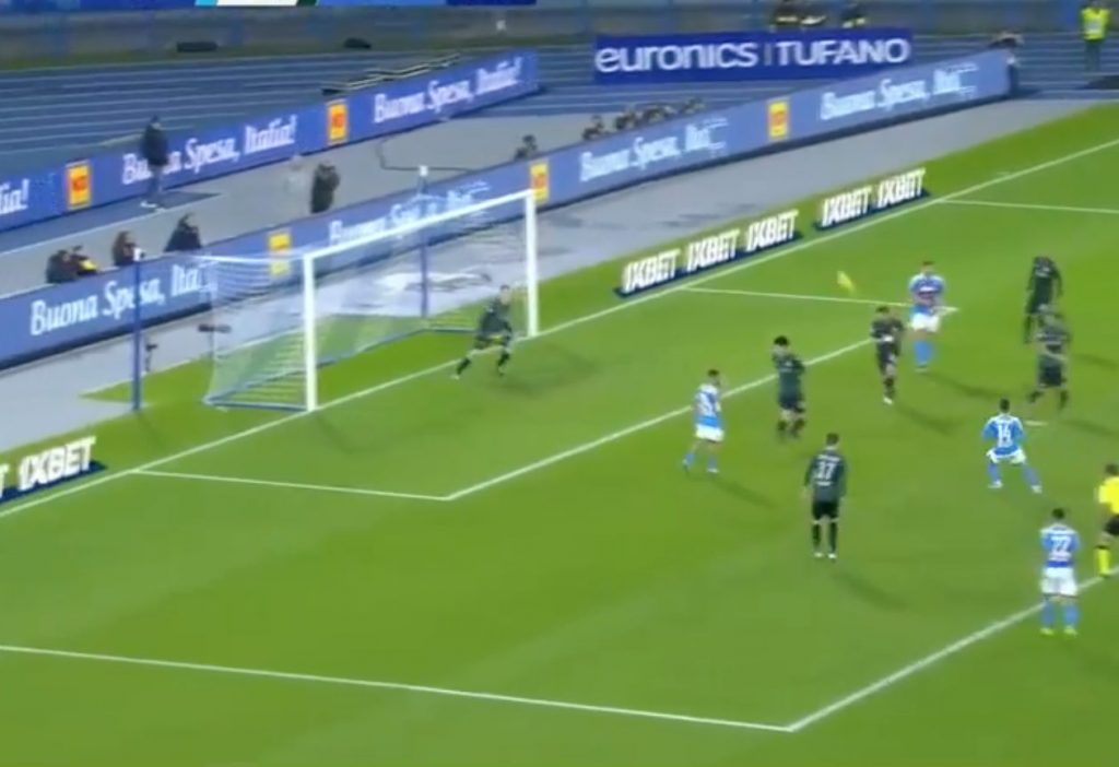 Napoli sconfitto in casa dal Bologna 12, notte fonda per gli azzurri