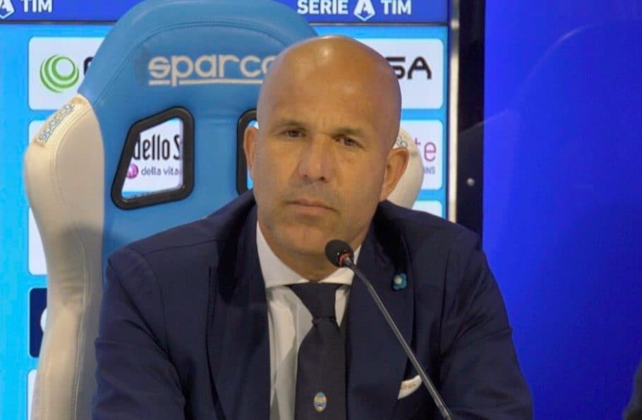 Di Biagio in conferenza stampa – Twitter Spal